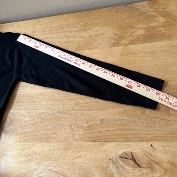 BALLANTYNE MERINO WOOL 2000 POLO SWEATER WOMENS 4 LUXURY PREPPY CLASSIC BLACK - Picture 10 of 13